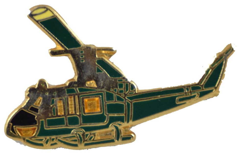 UH1 HUEY HAT PIN