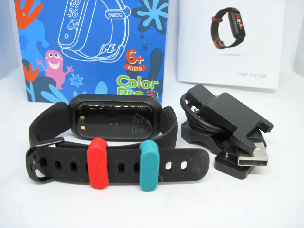 ONIOU Activity Tracker Watch For Kids 6+ Black