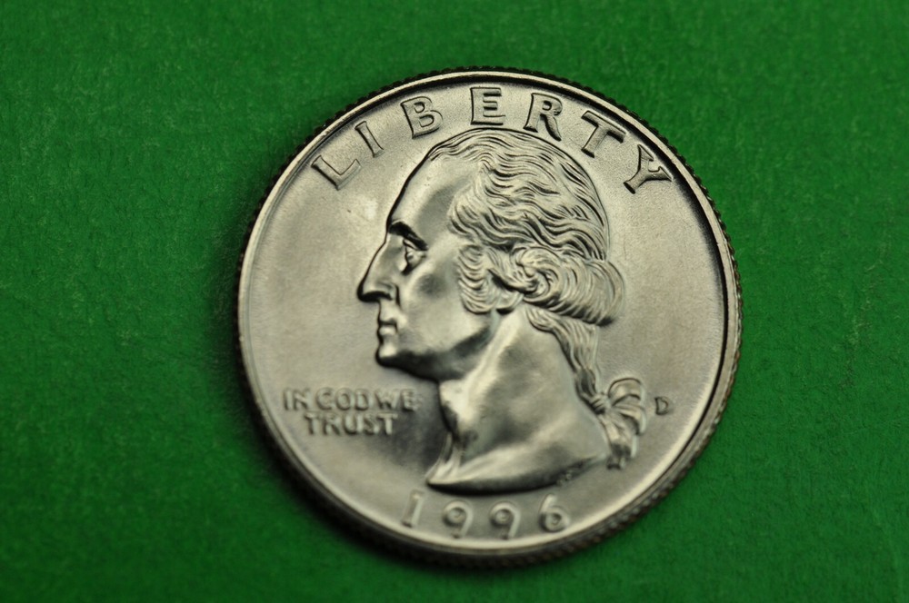 1996-D  BU Mint State Washington US Quarters