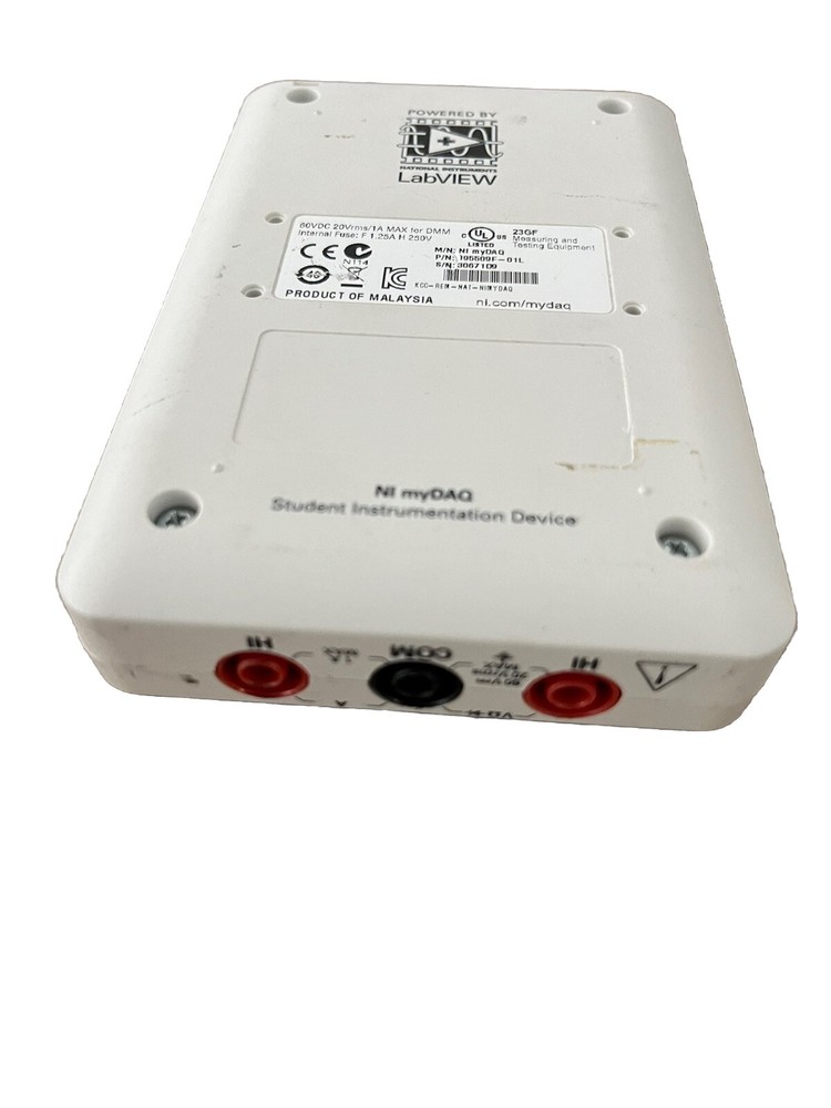 National instruments NI my DAQ