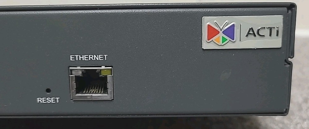 ACTi Corporation ACD-2300 - 8 Channel MPEG-4 1U Video Encoder Tested & Working
