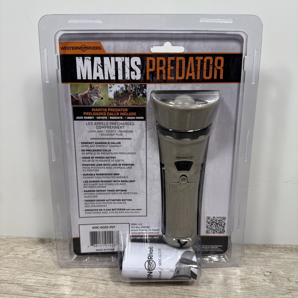 Western Rivers Mantis 25 Handheld Electronic Predator Call