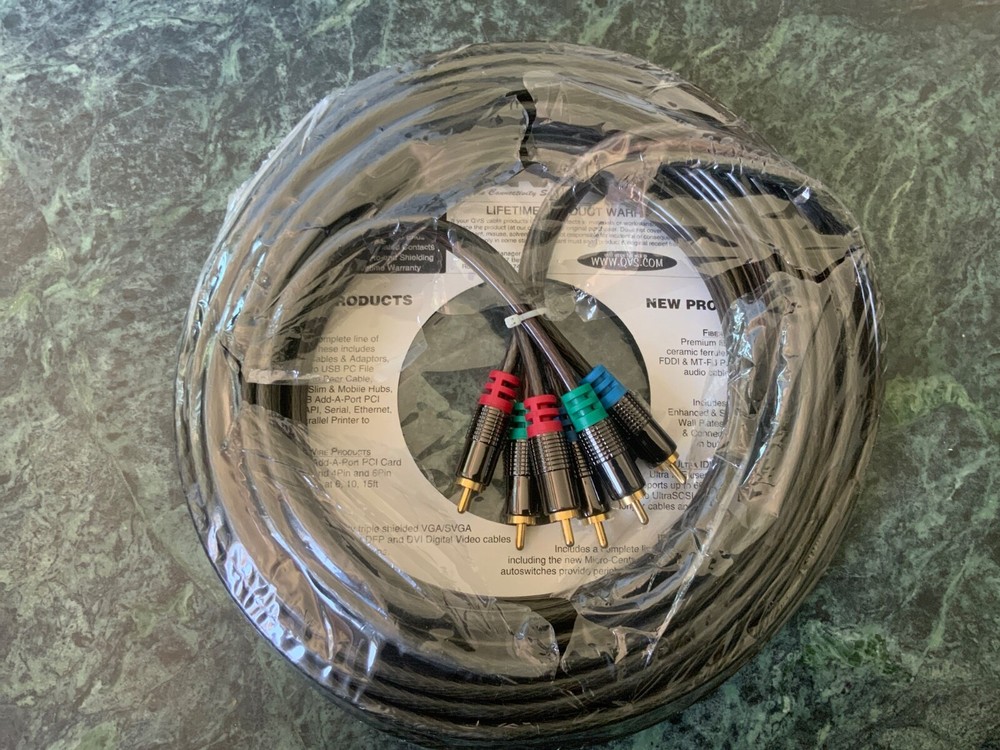 New. Unopened QVS Premium Computer Cable 25 FT. (7.62 Meters)