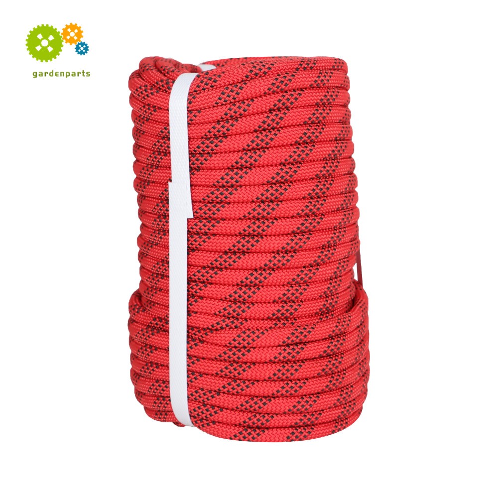 3/8" × 100' Braid Polyester Rope Arborist Tree Rope 3520Lbs High Strong