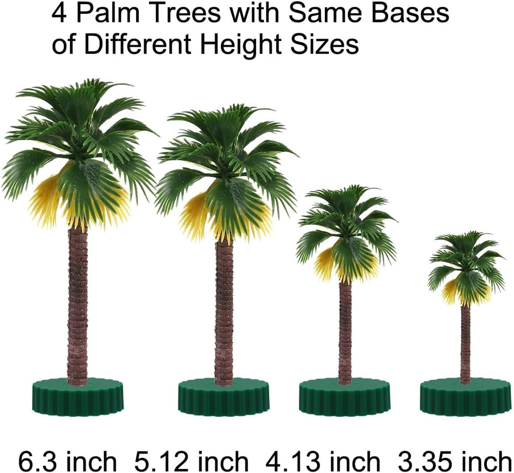 Model Trees, Miniature Trees, Rainforest Trees, Diorama Models Trees, Architectu