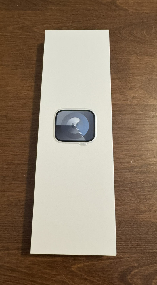 Empty Box Only Apple Watch Series 9 Storm Blue 45mm. Model A2980