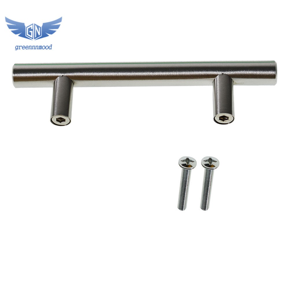 30 Pack Cabinet Pulls Brushed Nickel Kitchen Cupboard Handle 6'' Stainless Steel