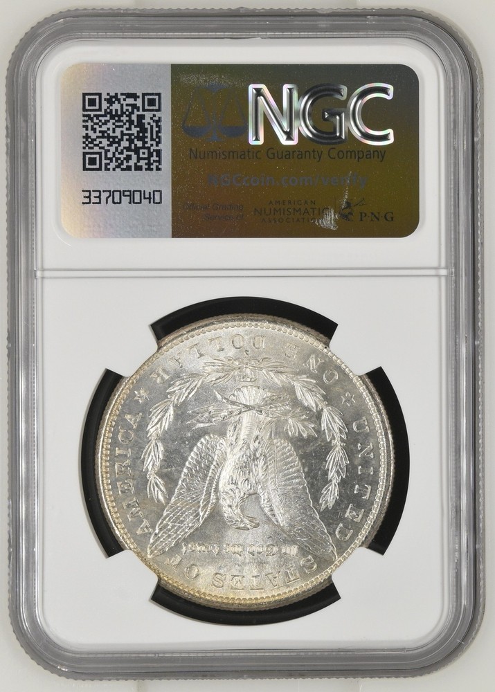 1881 S Morgan Silver Dollar NGC MS-66