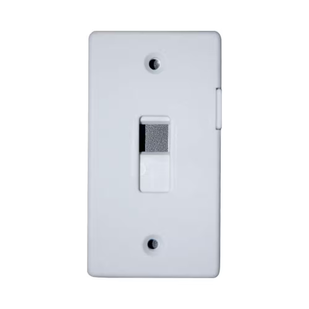 Switch Lock Plate - White