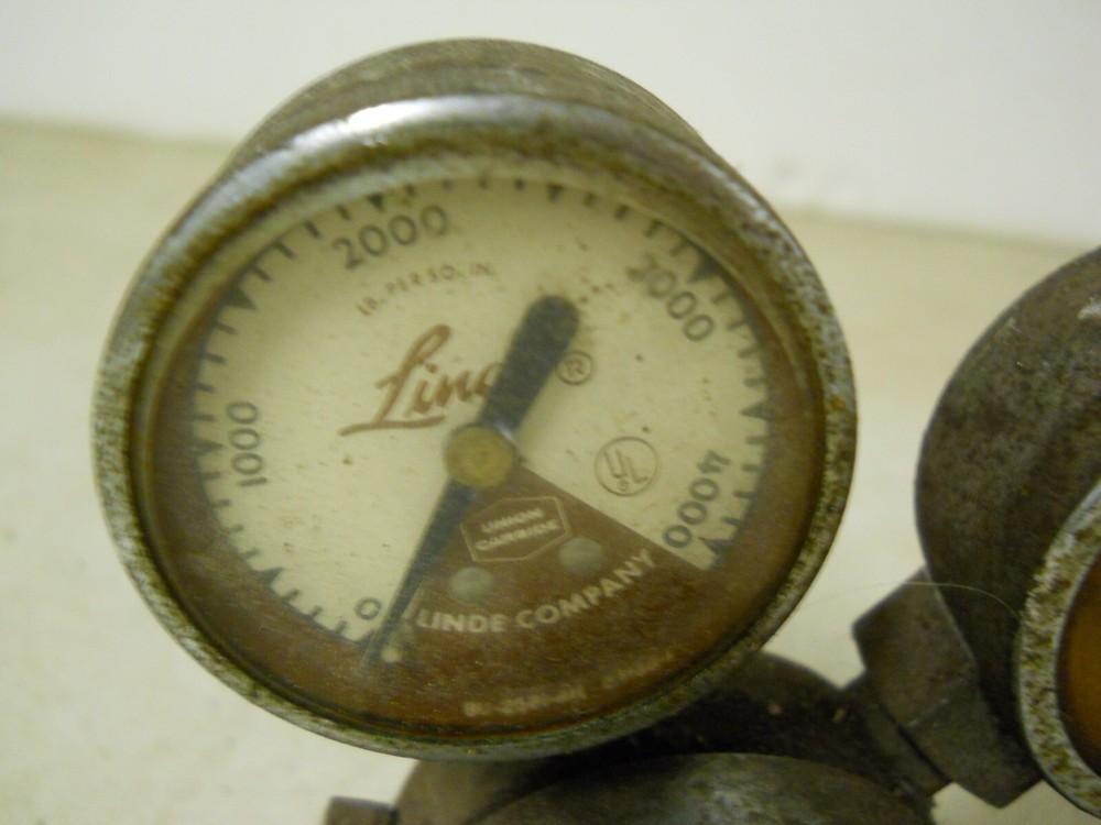 Linde Union Carbide Argon Regulator 509 CGA