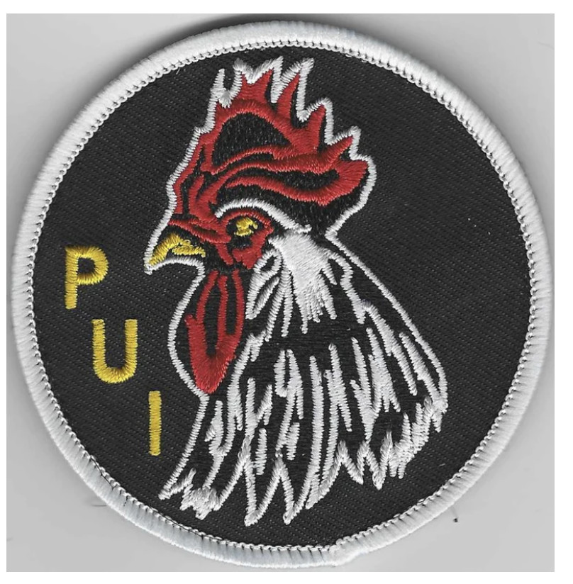 MARINE CORPS HMLA-269 PUI CHICKEN EMBROIDERED PATCH HOOK & LOOP
