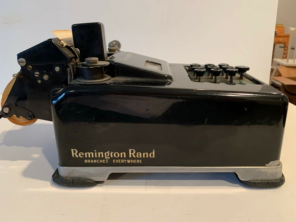 Vintage Remington Rand Adding Machine