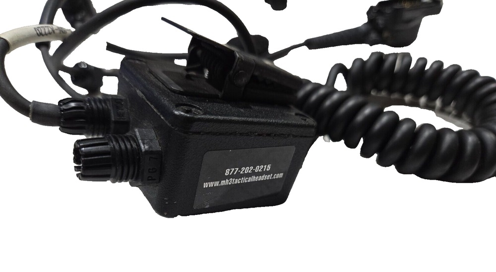 Atlantic Signal MH3 Bone Conduction Headset Used Surplus
