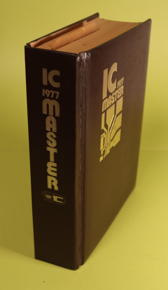 IC Master Book 1977 Computer Chip Collector's HC Bible Microprocessor Memory