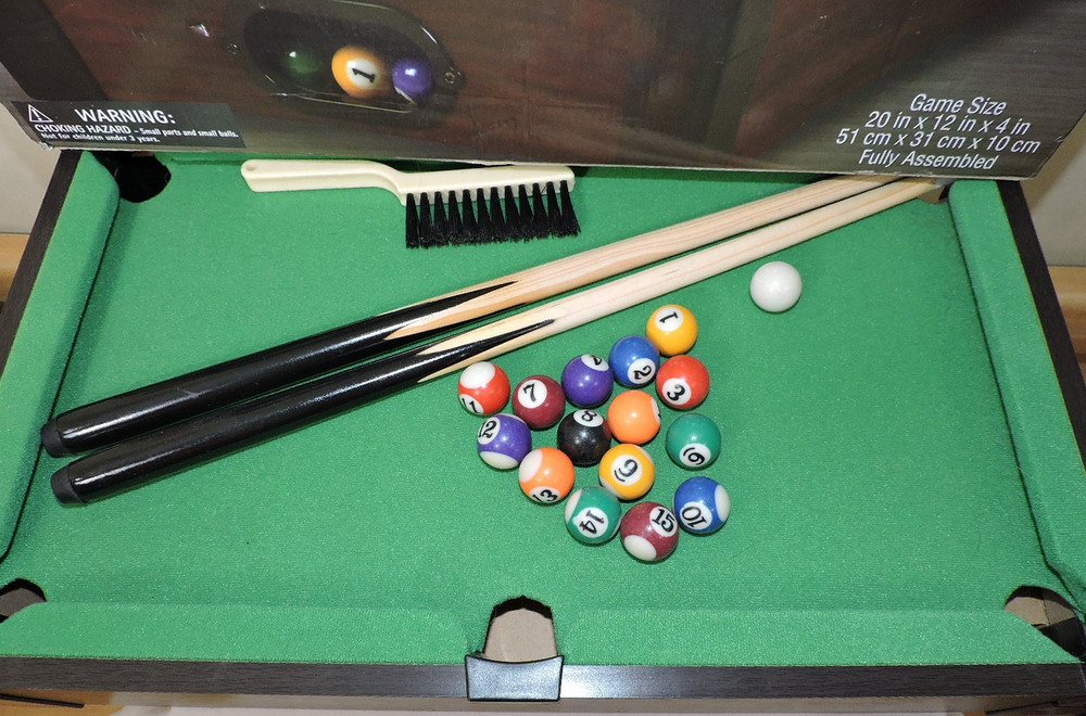 Mini Table Top Pool Table Game Mini Pool Billiard Table Missing Triangle