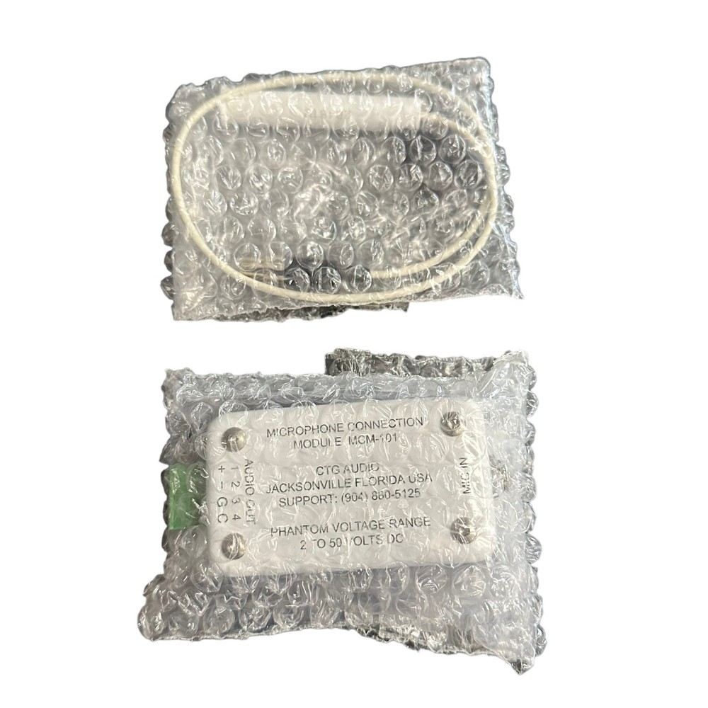 CTG MCM-101 Microphone Connection Module w/ Microphone