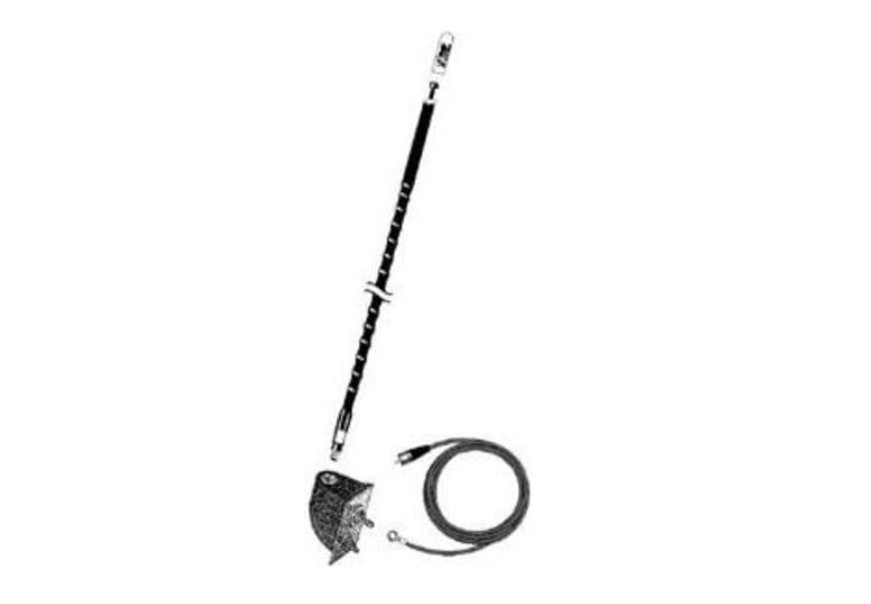 FIRESTIK 4ft Single Side Mount Lightweight NGP Kit, Black, LG4M2B