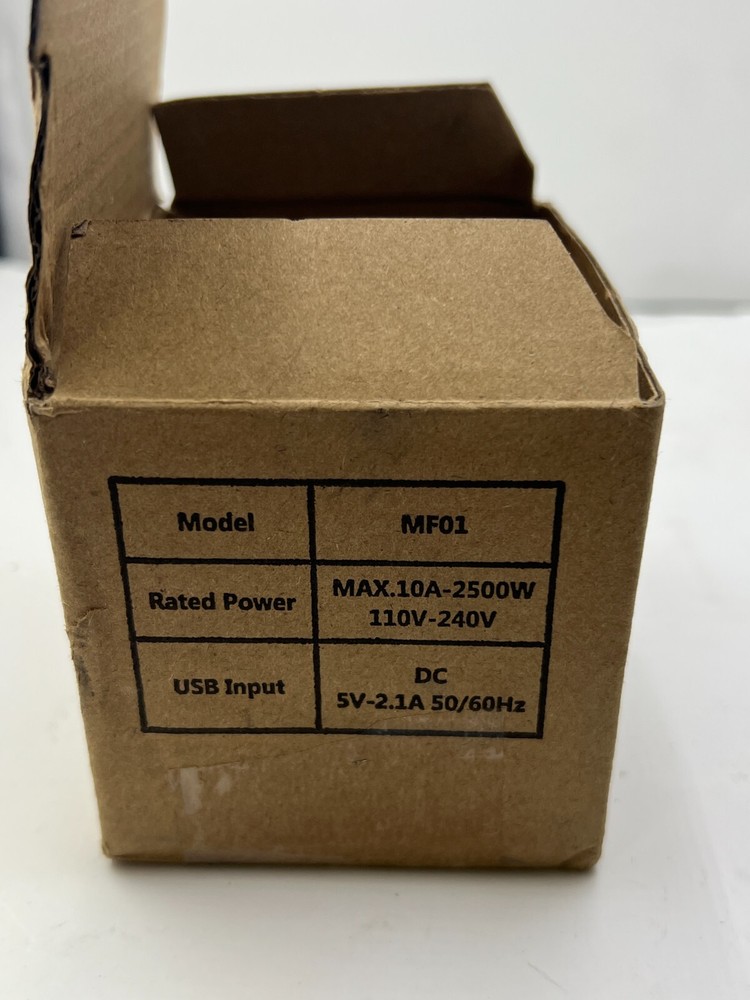 Transton Mini portable Cube Power Socket Model MF01, Rated Power 110V-240V, USB
