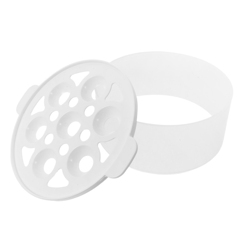 2 Pcs Egg Cooker Accessories Electric Stacking Ring Rack Expansion