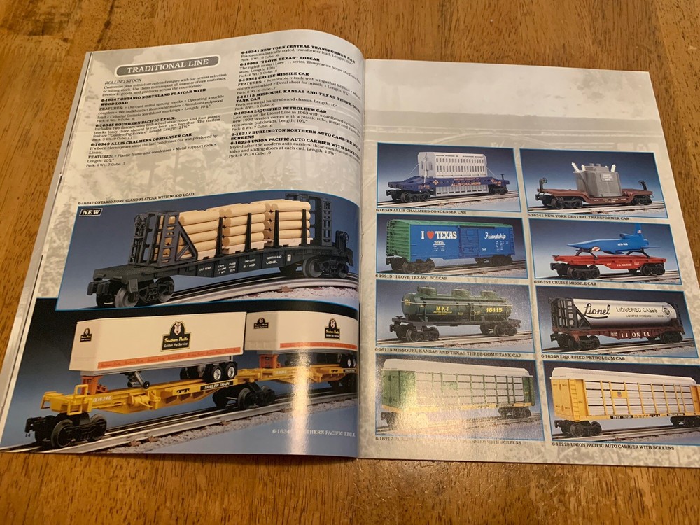 1992 Lionel Train Catalog