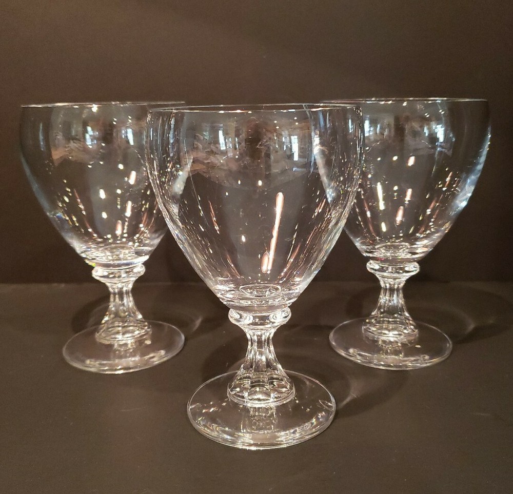 Mikasa CHATHAM 3 Water Goblets EXCELLENT