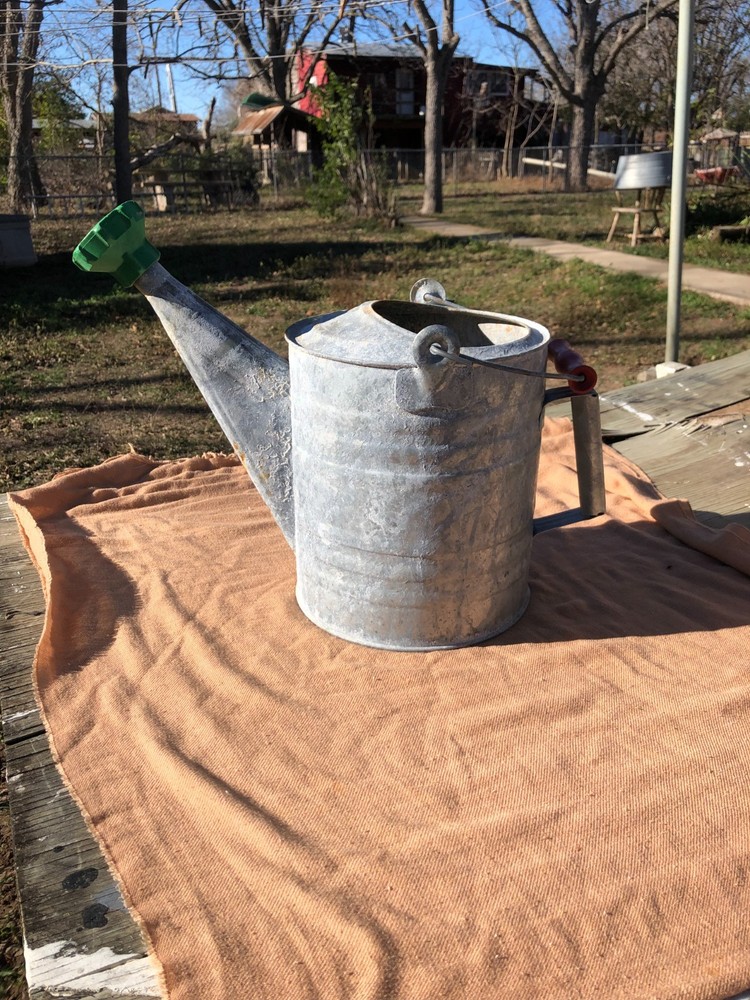 Galvanized Metal Water Can