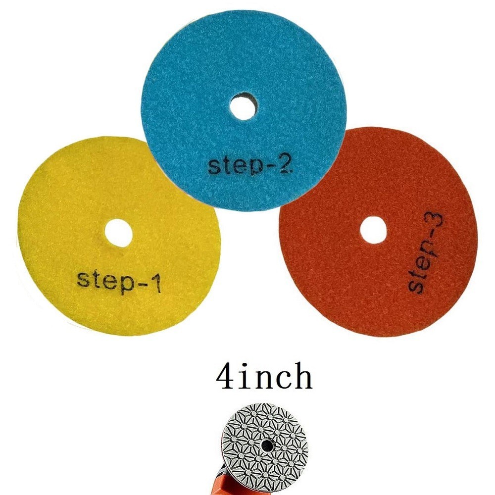 Practical Inch 4 Inch 1#/2#/3# Abrasives Tools Cement Floor For Marble