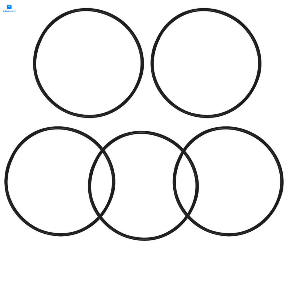 5 Pack Captain O-Ring - Replacement 151122 O-Rings Compatible with Black