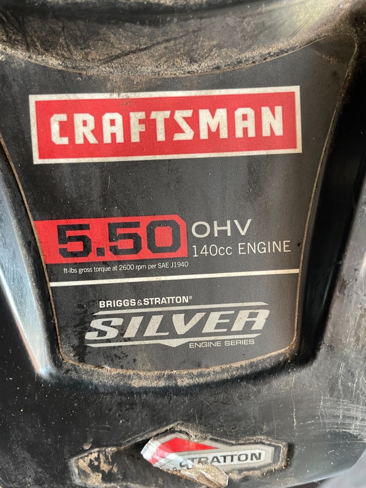 BRIGGS & STRATTON 5.50 SILVER MUFFLER & CAGE