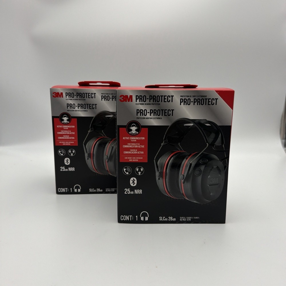 3M Pro‑Protect  Bluetooth Electronic Hearing Protector – NRR 26 dB