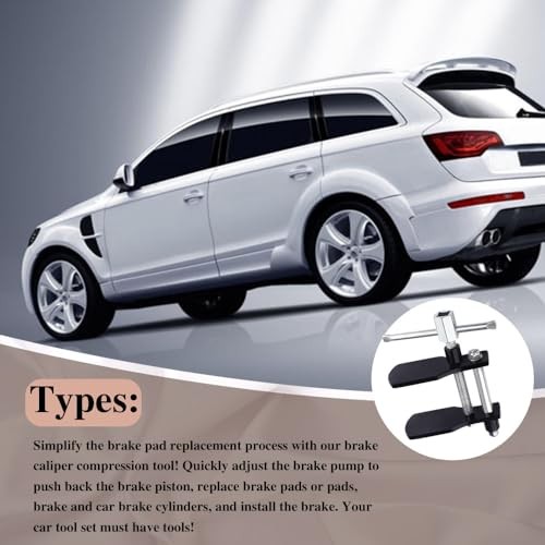 Brake Caliper Compression Tool, Caliper Piston Compressor Tool, Heavy Duty