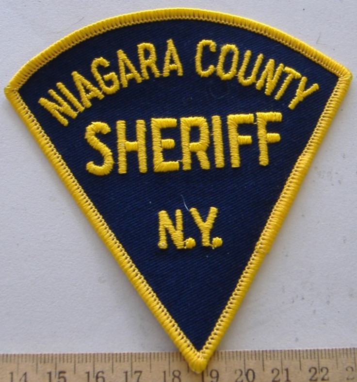 NIAGARA  COUNTY SHERIFF  NEW YORK  FABRIC PATCH