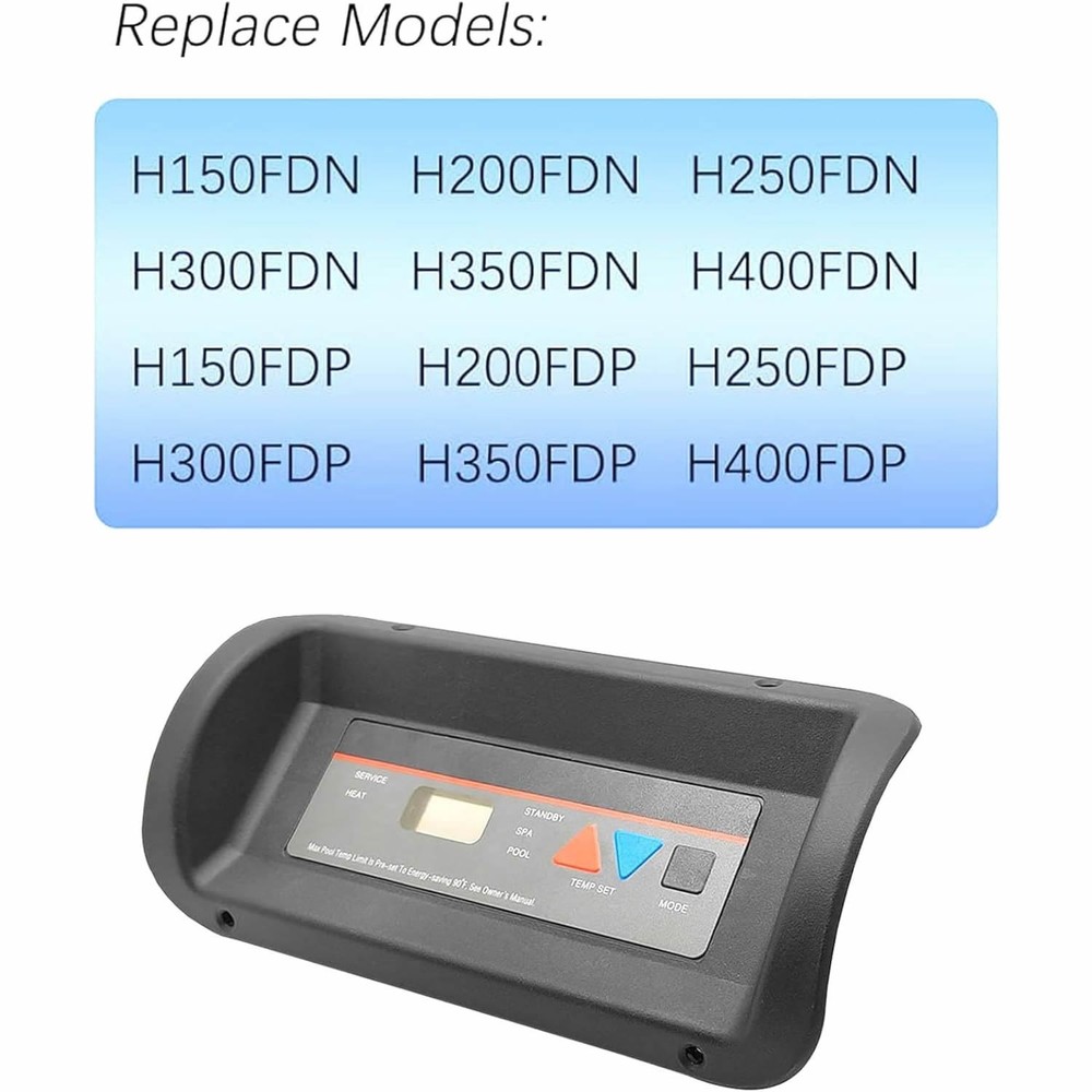 Bezel Keypad Assembly Replacement Kit #FDXLBKP1930 for Hayward H Series Low NOX