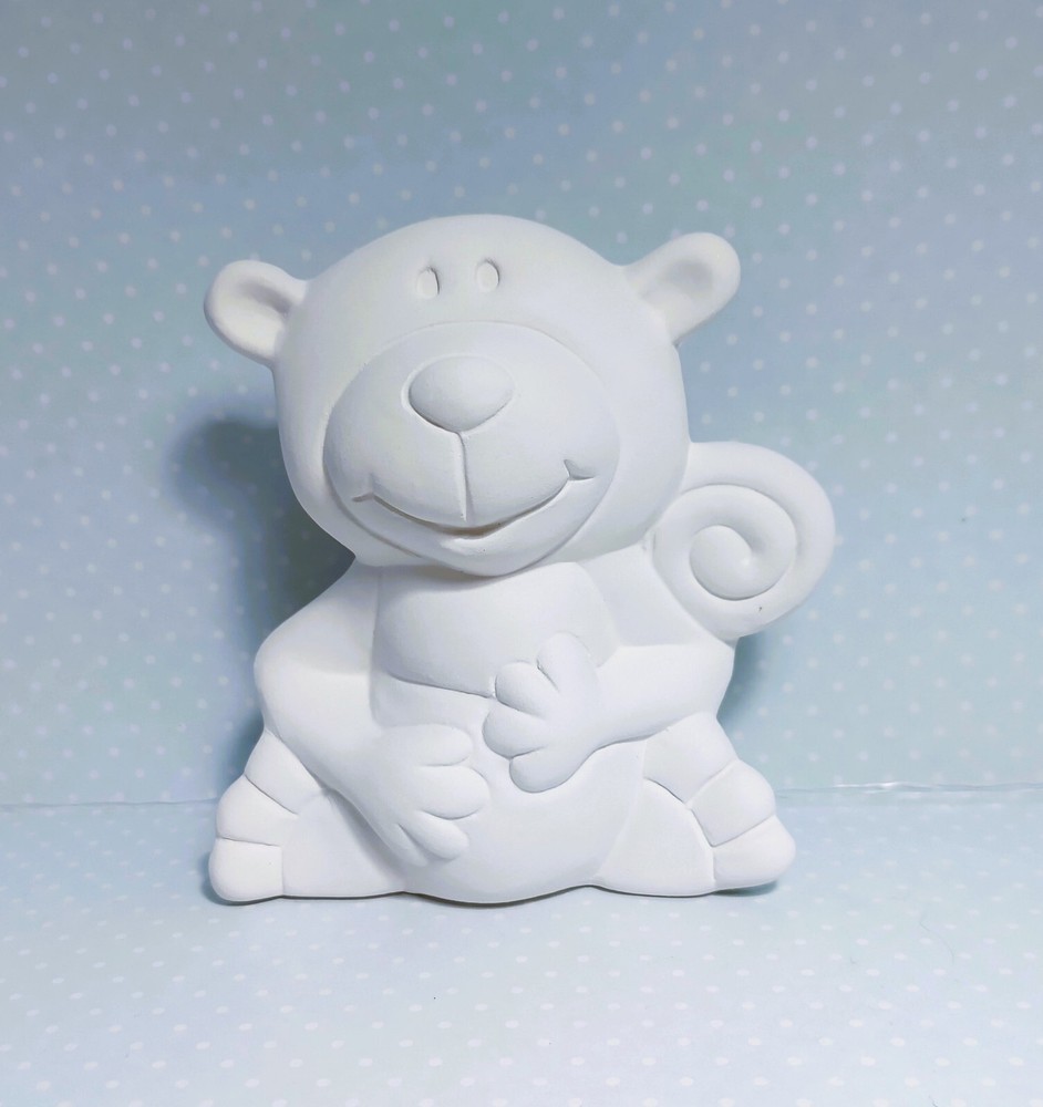 Monkey  ~ Ceramic Bisque Ready to Paint