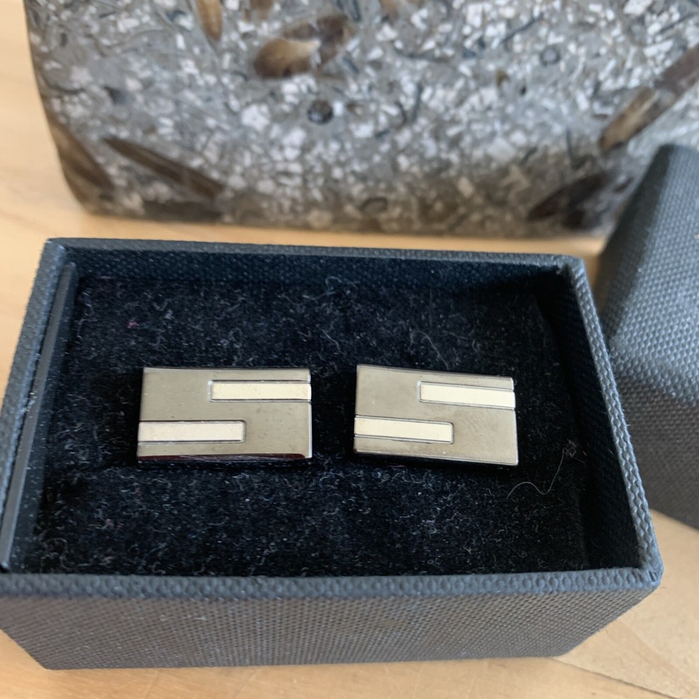 NEXT CUFFLINKS Silver MEN'S Superb Condition