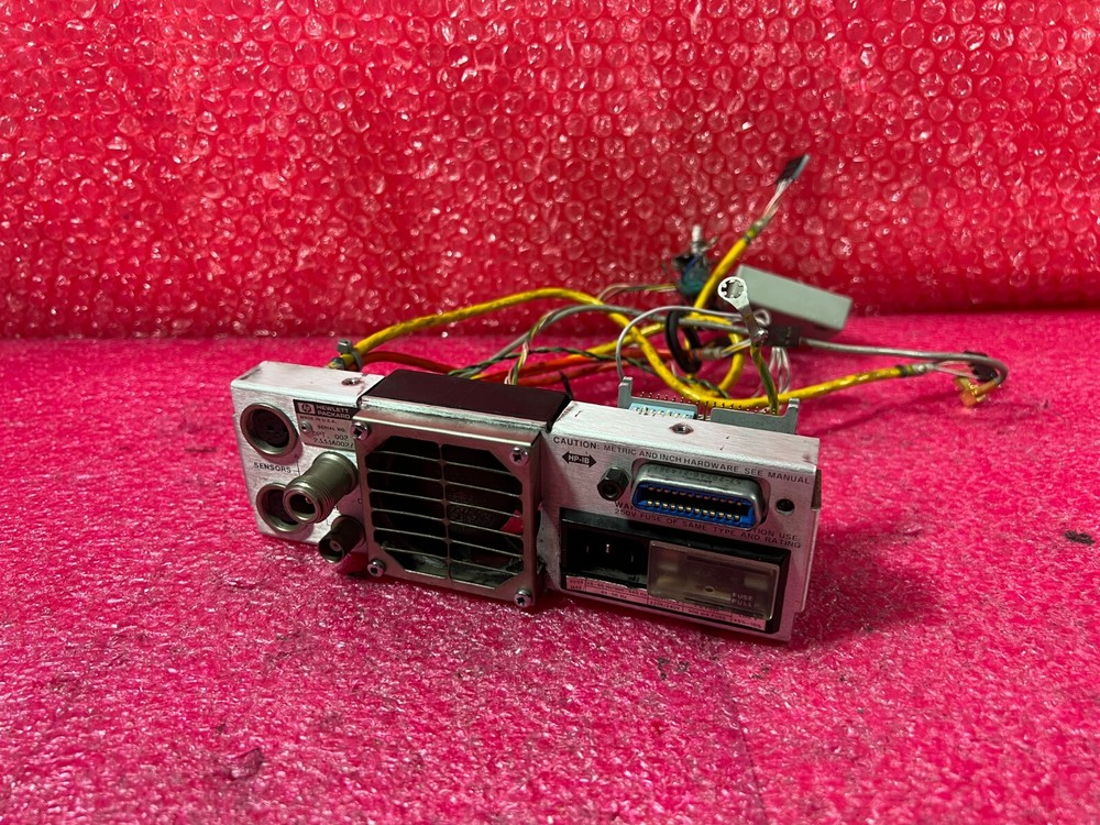 HP 438A Power Meter Rear Panel