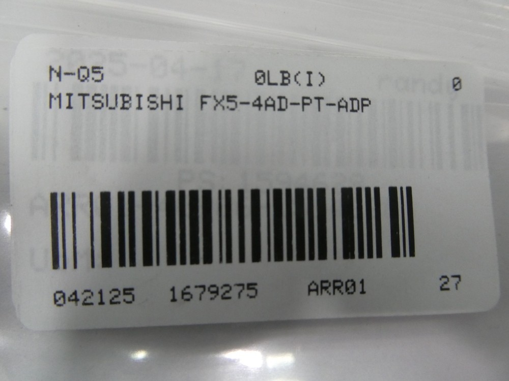 Mitsubishi FX5-4AD-PT-ADP Temperature Module