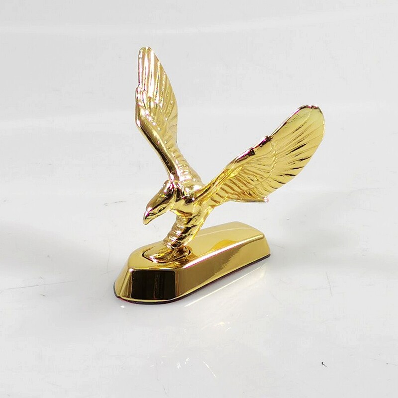Universal 3D Emblem Flying Eagle Auto Stickers Front Ornament Decals Creative