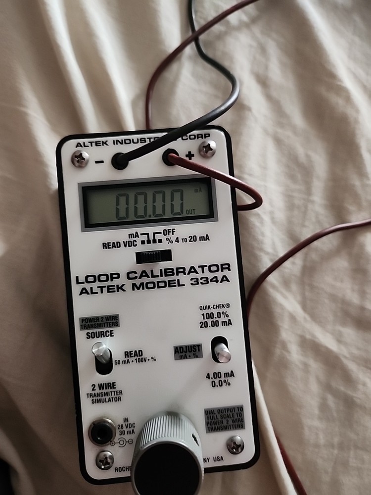 Altek 334A Loop Calibrator Pre-Tested Tested Working Great Condition