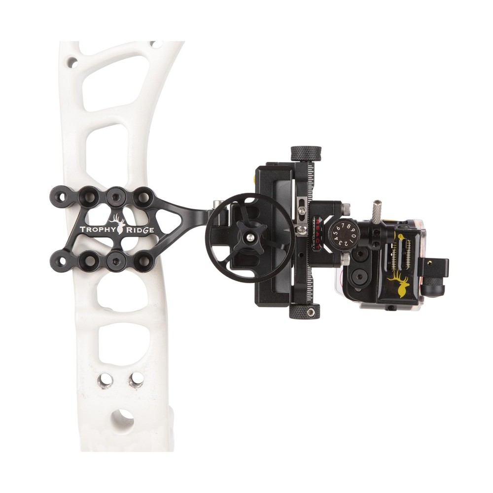 Trophy Ridge Digital React Trio Bow Sight - 2 Micro Adjustable Horizontal Pin...