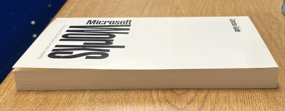 Vintage Microsoft Works Concise Guide ~ Version 3.0 For Windows 3.1 Paperback