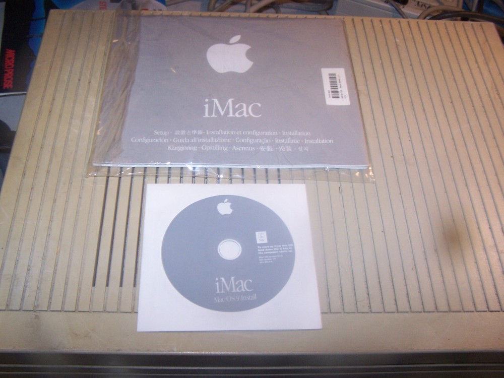 Apple iMac Software Install and Software restore CD's System 9.0OS  Restore