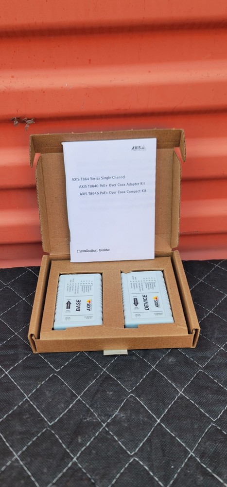 Axis T8640 POE + OVER COAX Network Adapter