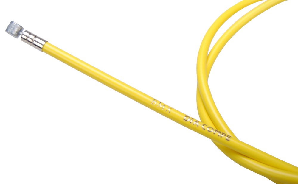 Dia-Compe FRONT BMX bicycle brake cable - YELLOW