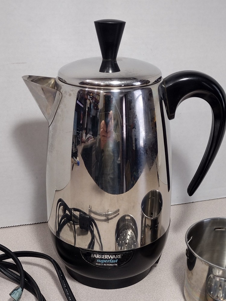 Farberware Superfast Automatic Percolator 8 Cup Coffee Maker FCP-280 Tested