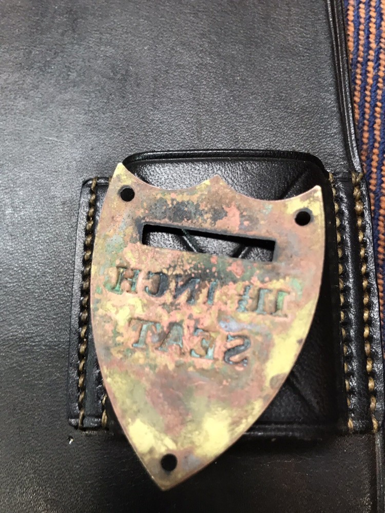 Federal Cavalry Saddle Shield in size 11 1/2 inch