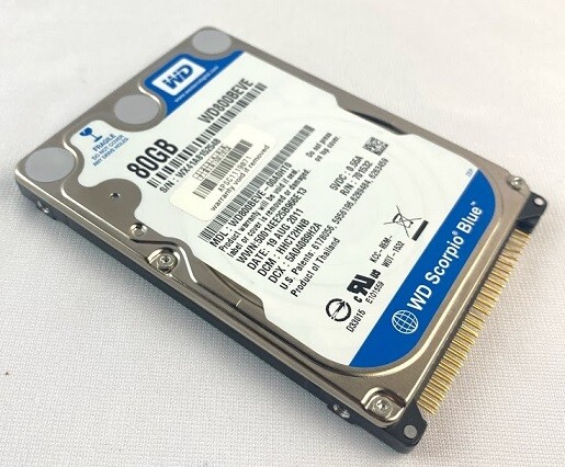 Western Digital WD800BEVE-00A0HT0 Hard Disk Drive