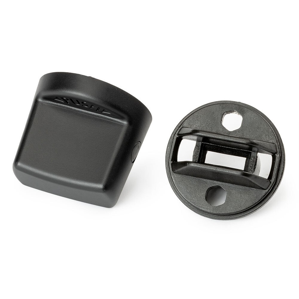 2X Keyless Ignition Start Switch Knob Cap&Insert For Mitsubishi Lancer 2008-2017