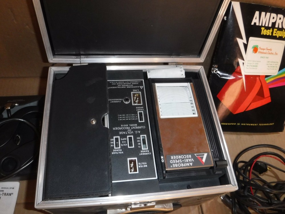 AMPROBE VARI-SPEED RECORDER MODEL AV21E