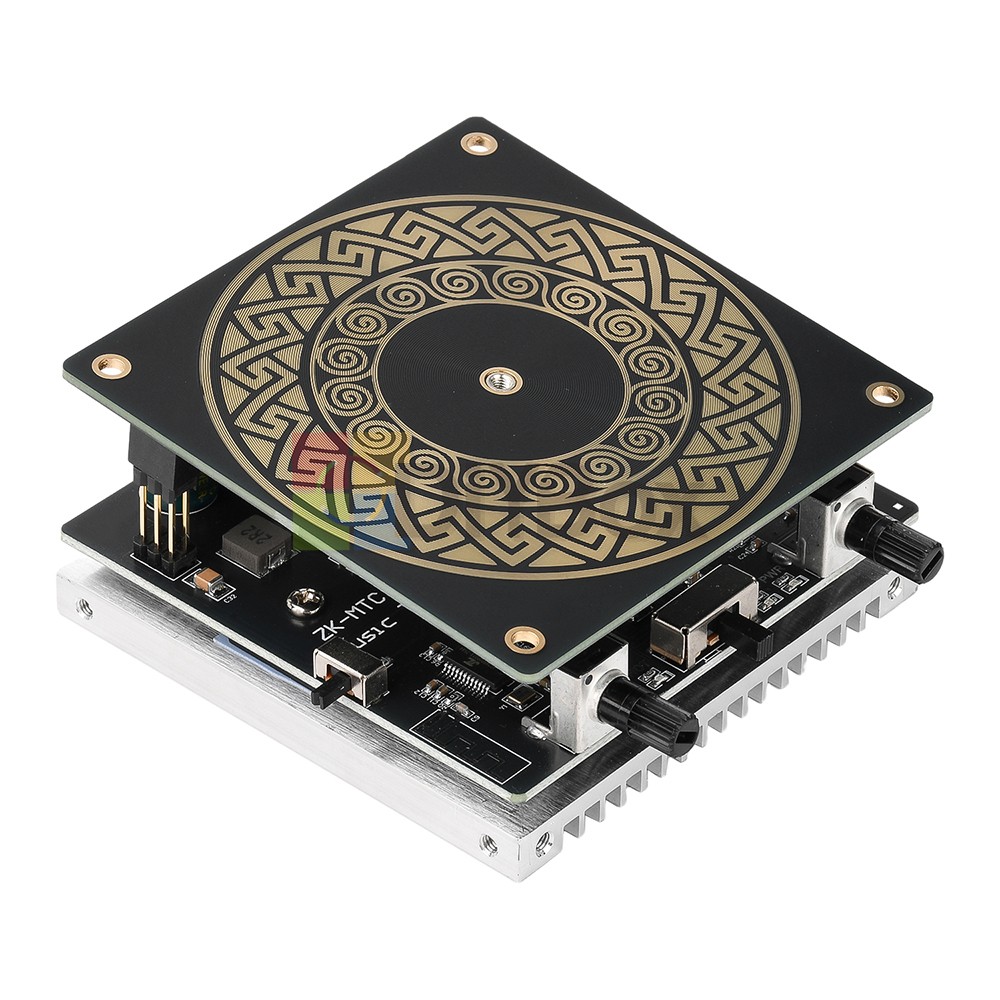 Music Tesla Coil 2Mode Artificial Lightning Touchable BT Decoding Colorful Light